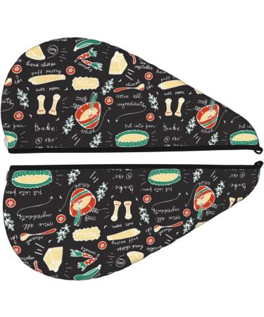 Buy Hair Towel Wrap | Quick Drying Towel Turban with Button | Best Hair Drying Head Towel - International Shipping - Buy Online on GoSupps.com