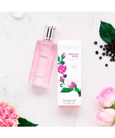 Yardley Of London English Rose Eau de Toilette Spray for Women 4.2 Ounce 4.2 Fl Oz (Pack of 1) - Buy Online on GoSupps.com