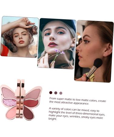 FOYTOKI 3 Pcs Eyeshadow Palette Glitter Eye Shadow Matte Blush Glitter Eyeshadow Matte Eyeshadow Abs - Buy Online on GoSupps.com