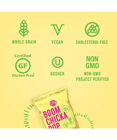 Angie's BOOMCHICKAPOP Sea Salt Popcorn 1.25 Oz - Delicious Healthy Snack - Buy Online on GoSupps.com