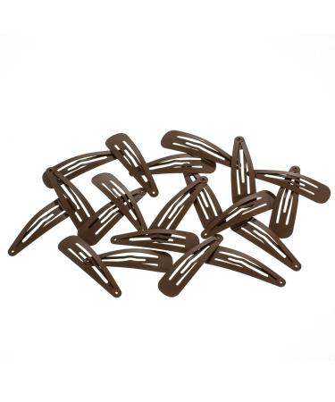 HAARallerliebst Hair Clips - 20pc Brown (5cm) with White Storage Box - International Shipping Available - Buy Online on GoSupps.com