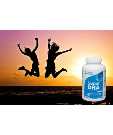 Platinum Naturals Super DHA 525mg 60 Softgels - Premium Fish Oil Omega 3 Supplement High-Potency EPA & DHA for Eye & Heart Health Cholesterol Support Pure Omega-3 Fatty Acids No Fishy Aftertaste - Buy Online on GoSupps.com