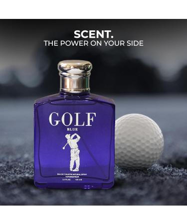 Golf Blue Men's Cologne Bold & Sophisticated Scent With Citrus Spice And Woody Notes Long Lasting Fragrance For All Occasions Golf blue 3.4 Fl Oz (Pack of 2) - Buy Online on GoSupps.com