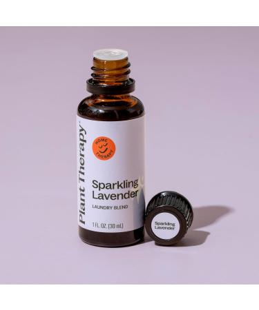 Plant Therapy Sparkling Lavender Laundry Essential Oil Blend 30 mL (1 oz) Pure Undiluted Wash Fragrance and Scent Enhancer - Buy Online on GoSupps.com