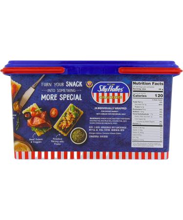 SkyFlakes Biscuits Crackers 600g - Convenient Plastic Pail Packaging - Buy Online on GoSupps.com