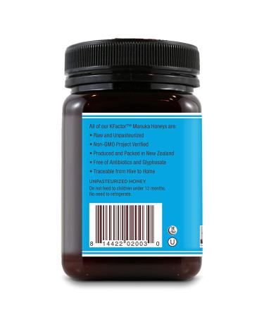 Wedderspoon Raw Multifloral Manuka Honey KFactor 12 - 1.1 lb (500g) - Pure & Natural Sweetness - Buy Online on GoSupps.com