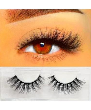 Lash Dupes 3D Faux Mink Lashes Cat Eye Wispy Fluffy Lashes Cruelty-Free  Contact Lens Friendly  Reusable  Style Paradise  1 Pair
