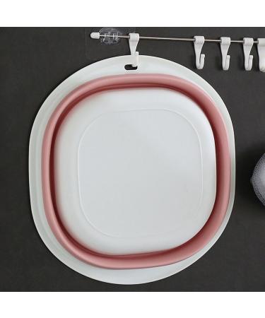 Camping Foldable Wash Bins Hangable Sink Foldable Dish Tub for Camping Portable Washing Basin Space Saving Hangable Washtub Pink Medium - Buy Online on GoSupps.com