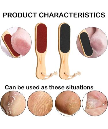 2Pcs Pumice Stone for Feet Double Sided Foot Scrub Natural Pumice Stones for Feet Premium Exfoliator & Foot File Foot File Callus Remover Foot Cracked Heels Dead Skin - Buy Online on GoSupps.com