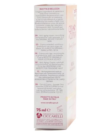 Rosa per Pelli Secche Cream - Anti-Aging Moisturizer for Dry Skin 3 Pack (2.5 Fl Oz each) | Italian Import - Buy Online on GoSupps.com
