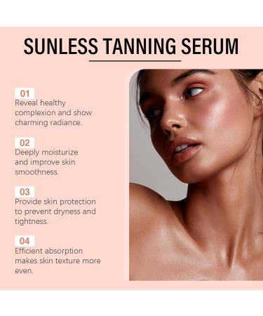 FLLUOUZH Zeria Sunless Tanning Drops Zeria Drops To Naturally Boost Melanin Natural & Nourishing Ingredients Enhancing Your Natural Skin Tone for a Healthy Without Sun Damage 2 PCS - Buy Online on GoSupps.com