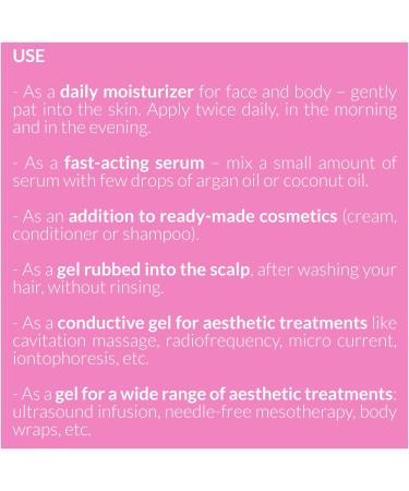 UB Collagen and Elastin Gel - Anti-aging Serum - Moisturizing and firming skin - Increases the effectiveness of treatments - Buy Online on GoSupps.com