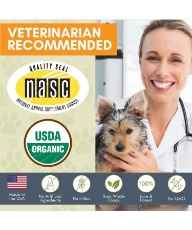 Wholistic Pet Organics Dog Multivitamin Chews | Natural Homemade Supplement with Probiotics | 120 Count - Buy Online on GoSupps.com