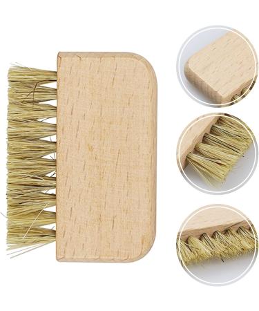 Wooden Nail Brush Set - Fingernail and Toenail Cleaning Brushes - Buy Online on GoSupps.com