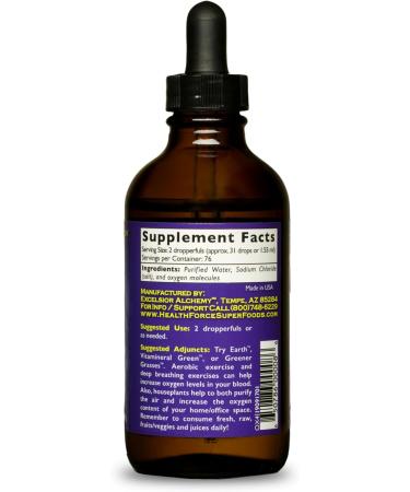 HealthForce SuperFoods Oxygen Extreme Liquid - 4 Fl Oz. - Buy Online on GoSupps.com
