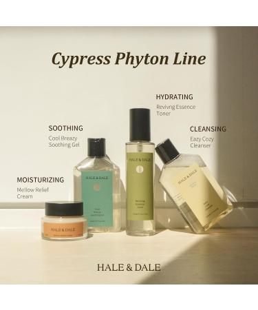 HALE&DALE Easy Cozy 2 in 1 Cleanser - Cypress Phyton Serum Face Wash | Natural Vegan Cruelty-Free Sulfate-Free K-Beauty - 7.44 fl. oz - Buy Online on GoSupps.com