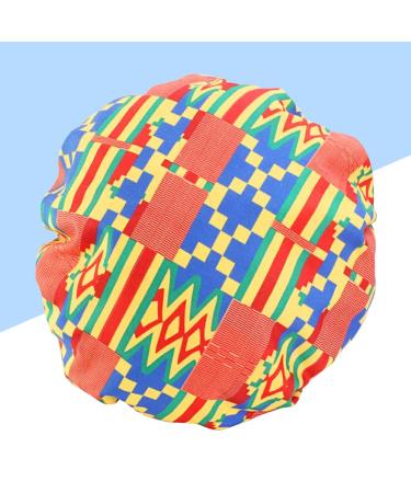 Lurrose Yellow Satin Hood Cap for Women | Adjustable Double Layer Sleeping Hat & Shower Cap for Long Thick Hair - Buy Online on GoSupps.com