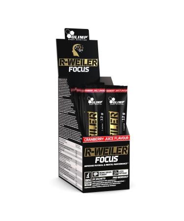 Olimp Sport Nutrition R-Weiler Focus Cranberry Juice - 20 Sticks x 12 g