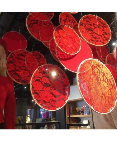 Pllieay Bamboo Embroidery Hoops Set - 6 Pieces, 4-10 Inch Sizes for Cross Stitch and Sewing Crafts - Buy Online on GoSupps.com