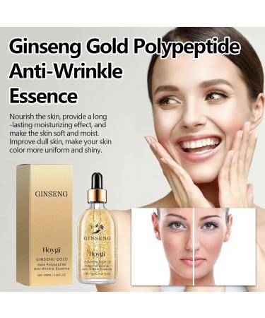 Ginseng Polypeptide Anti-Ageing Face Serum 100ml - Rejuvenating Ginseng Extract Serum for Men & Women | Shop Internationally - Buy Online on GoSupps.com