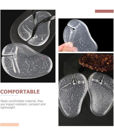 GLEAVI 6 Pairs Forefoot Slipper Pad Cushions - Silicone Toe Protectors for Sandals & High Heels - Anti-Slip Insole Pads Gel Cushioning - Buy Online on GoSupps.com
