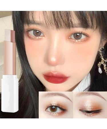 YNPQTDS Eyeshadow Pencil ShimmerEye Lightener Eyeshadow Pencil Eye Highlighter Crayon Makeup Waterproof Matte Shimmer Eye Stick for Women Girls Rose Gold - Buy Online on GoSupps.com