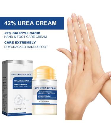 42% Urea Cream Urea Foot & Hand Cream for Dry Cracked Callus and Dead Skin Remover Foot Moisturizing Stick for Foot Care Cracked Heel Treatment Knees Elbows Hands Repair Feet Lotion - Buy Online on GoSupps.com