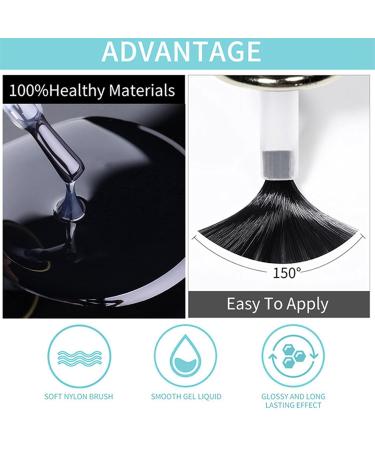 Nail Glue Gel 8 in 1 Long-Lasting Hold | Nail Extension Builder Gel Reinforcement | Stain-Free Sealer Base Coat and Rhinestone Glue Professional Manicure for Travel - Buy Online on GoSupps.com