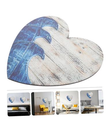 TEHAUX 1pc Pendant Home Decoration Rustic Home Decor Heart Decor Vintage Decor Room Decoration Chic Wood 3d - Buy Online on GoSupps.com