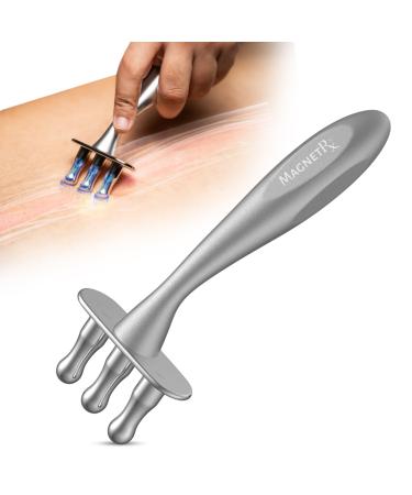 MagnetRX® Magnetic Therapy Massage Fork – Multi-Functional Magnetotherapy Pen for Emotion Code Magnets Meridian Massage Tool & Body Healing Magnets – Magnetoterapia Fisioterapia Portatil Aparatos