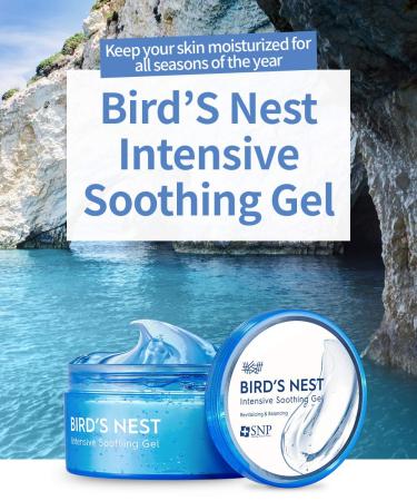 SNP Intensive Bird Nest Soothing Gel - Maximum Cooling & Moisture for Sensitive Skin - Sun Relief - 300g - Buy Online on GoSupps.com