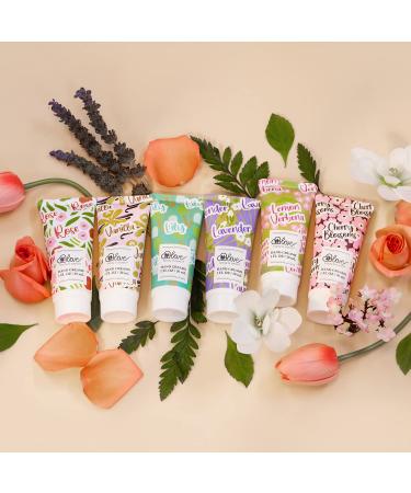 Body & Earth #Love 6-TLG Hand Cream Gift Set | Best Moisturizer for Very Dry Hands | 6 Flower Scents | Perfect Birthday & Girlfriend Gifts - Buy Online on GoSupps.com