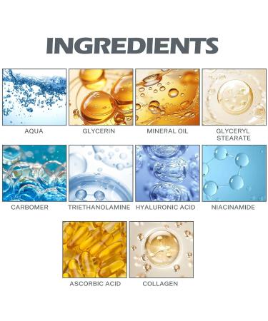 OLLZPJFPK Collagen Moisturizing Essence Firms Facial Skin Diminishes Fine Lines Around Eyes Moisturizes Eye Essence - Buy Online on GoSupps.com