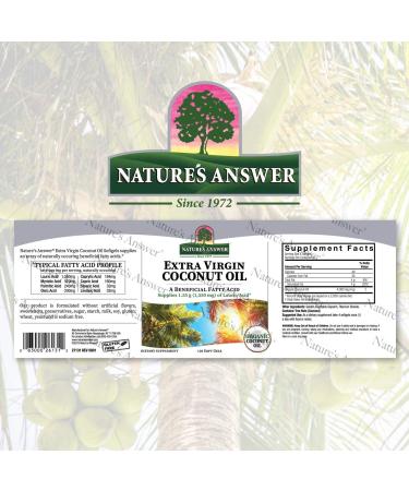 Organic Extra Virgin Coconut Oil Softgels - Non-GMO, Gluten-Free, Multi-Purpose Moisturizer for Hair & Skin (120 Capsules) - Buy Online on GoSupps.com