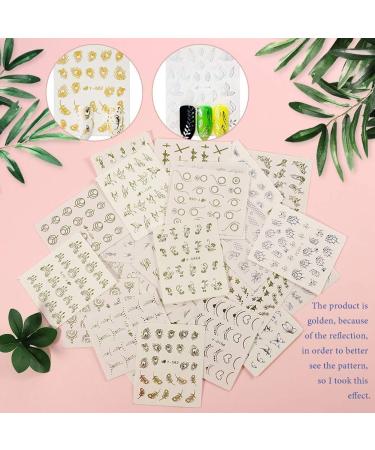 Yumi V Nail Stickers - 54 Sheet Flower & Dream Catcher Nail Art for Perfect Manicure Decoration - Buy Online on GoSupps.com