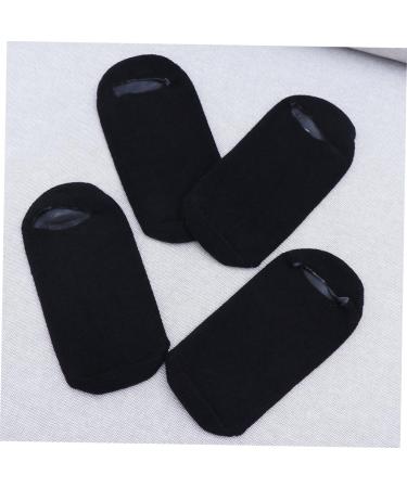 POPETPOP 3 Pairs Foot Care Socks Spa Gel Socks Shallow Mouth Socks Feet Care Ultimate Socks for Dry Cracked Skin on Feet Foot Socks Cotton Boat Socks Black Gel moisturizing Socks - Buy Online on GoSupps.com