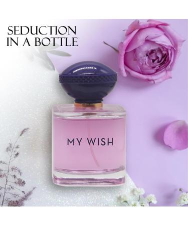 My Wish Women Perfume Long Lating Eau De Parfum Fresh And Trendy Natural Spray Fragrance For Effortless Chic 3.4 Fl Oz For Daily Used My Wish 3.4 Fl Oz (Pack of 1) - Buy Online on GoSupps.com