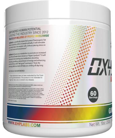 EHP Labs OxyShred Pre Workout Powder - Preworkout Powder with L Glutamine & Acetyl L Carnitine Energy Boost Drink - Gummy Snake 60 Servings - Buy Online on GoSupps.com