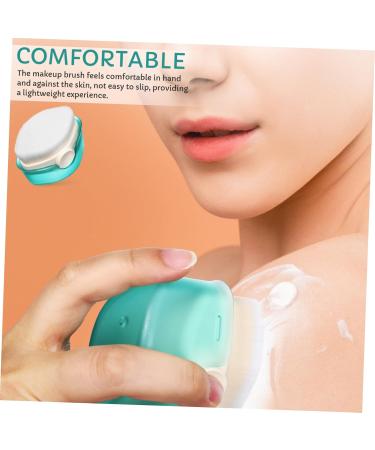Hohopeti Sunscreen Brush Sunscreen for Face Brushes Sunblock Makeup Applicator Brush Powder Brush for Loose Powder Sun Block Applicator Foundation Brush for Liquid Makeup Fiber Wool - Buy Online on GoSupps.com