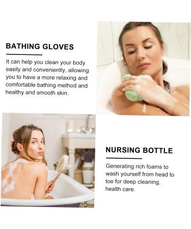 iplusmile Moufles Exfoliants Bain 2 Pi ces Taille Unique en Fibres Synth tiques Noirs Exfoliants et Massants pour Homme et Femme Usage Bain Spa - Buy Online on GoSupps.com