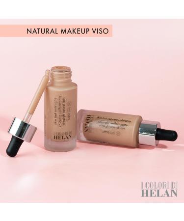  Helan Helan I Colori di Helan - Skin Tint Ultra-light and even anti-wrinkle foundation with SPF 30 vitamins C and E makeup cream natural cream for all skin tones 30ml - Buy Online on GoSupps.com