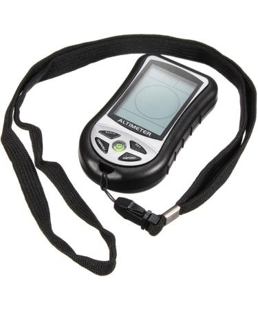 8-in-1 Multifunctional Outdoor Device with LCD Display: Compass Altimeter Barometer Thermometer Clock & Calendar - Perfect for Hiking & Camping - Buy Online on GoSupps.com