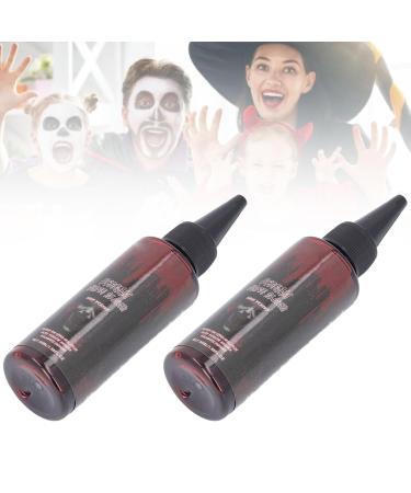 Holiday Blood Plasma Dropper | Faux Blood for Horror Makeup Cosplay & Parties | Dripping Shape Fake Blood 50ML x 2 - Buy Online on GoSupps.com