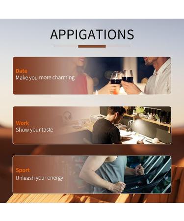 Pheromone Perfume for Men Fresh Long Lasting Eau De Toilette Spray Seductive Signature Scent Gifts for Men 3.4 Fl Oz Gold - Buy Online on GoSupps.com