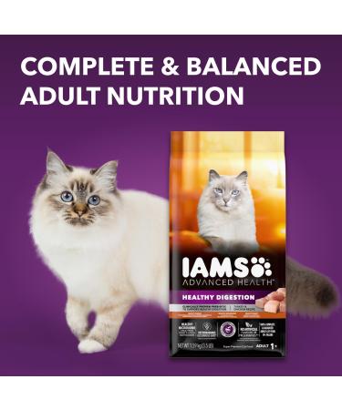 Iams Advanced Health Healthy Digestion Adult Dry Cat Food Turkey & Chicken Recipe 1.59kg Bag - Buy Online on GoSupps.com