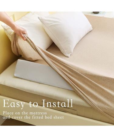 Truwelby Toddlers Bed Bumpers 2-Pack 56" Foam Safety Bed Rail Bed Bumpers for Toddlers & Kids Guard Baby Bed Rail with Water-Resistant  Non-Slip and Washable Cover fits Twin  Full  Queen  King Beds - Buy Online on GoSupps.com