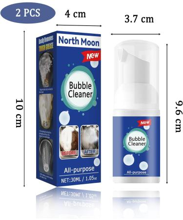 Bubble Cleaner Foam Spray Simple & Powerful Kitchen Degreaser All Purpose Kitchen Bubble Cleaner Limescale Remover Strong Stain Removing Fat & Oil Foam Cleaner for Kitchen Oven Stove Grill(2PCS) 15 g (Pack of 2) - Buy Online on GoSupps.com