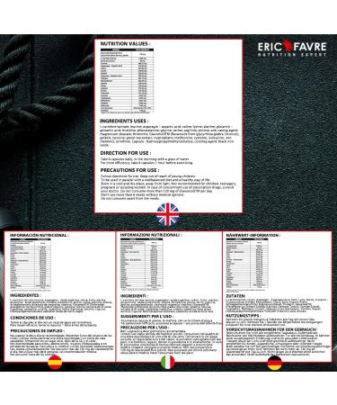 IRON ULTRA FAT BURNER E.A.A Liquid Grease Burner - Powerful and Effective Biaminoe Complex Glavanoid - Slimming Women and Men - French Laboratory Eric Favre - Buy Online on GoSupps.com