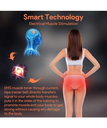Pochy Po Trainer - EMS Device for Targeted PO Muscle Stimulation | 6 Modes 9 Intensity Levels | Leg & Buttock Training - Orange - Buy Online on GoSupps.com