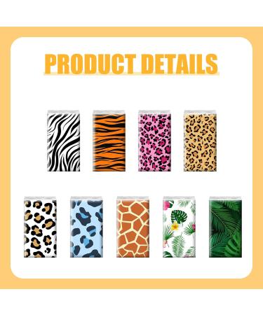 40 Pack Animal Print Pocket Tissues | Jungle Safari Theme | 4 Ply Travel Size | Wild Animal Party Favors | 9 Styles - Buy Online on GoSupps.com